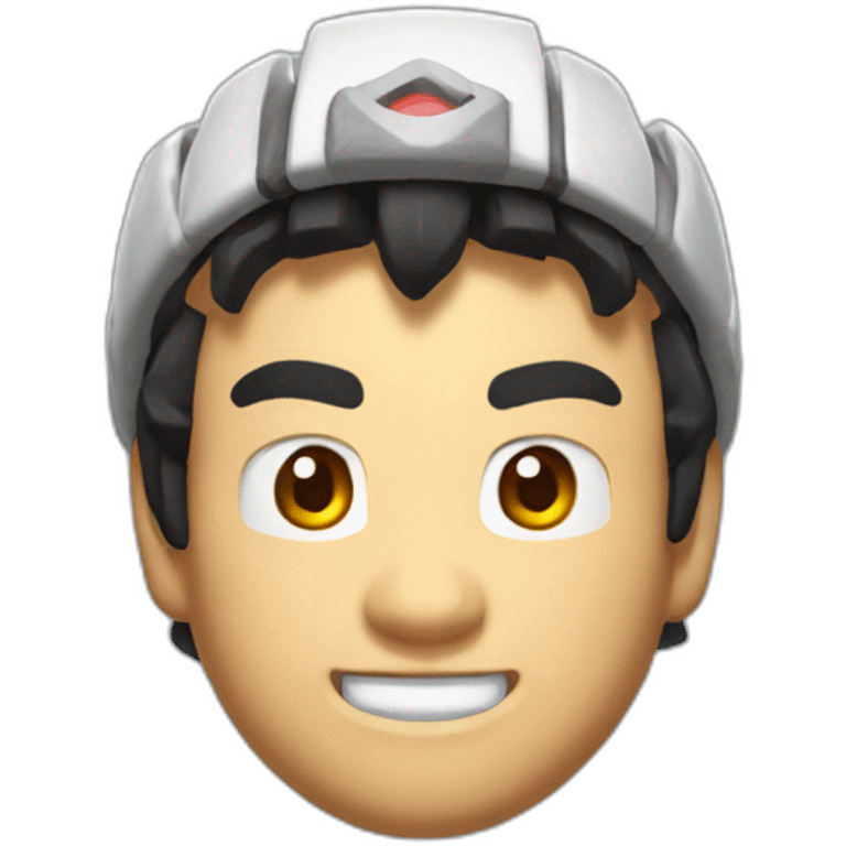 Ryu in  Mario kart emoji