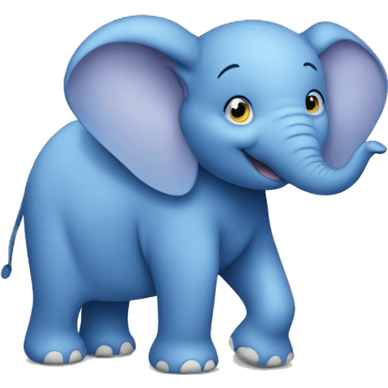 blue elephant emoji