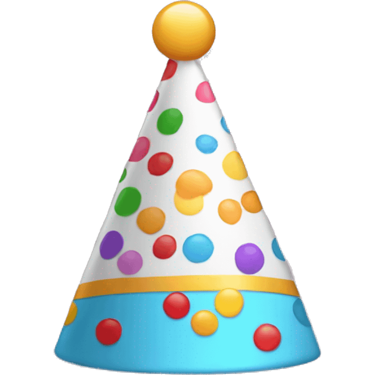 Birthday party hat emoji