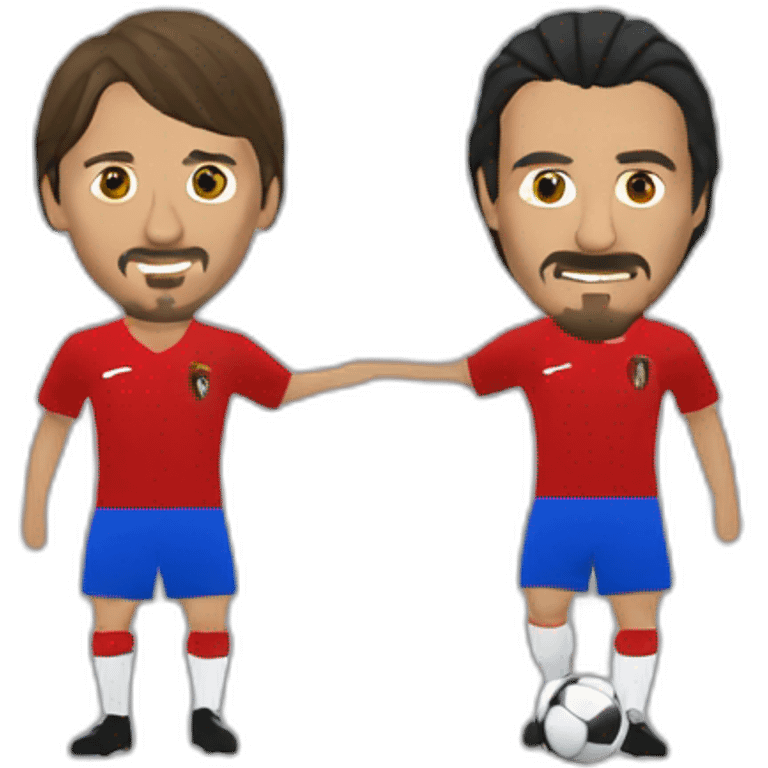 Paolo Maldini vs Lionel Mesis emoji