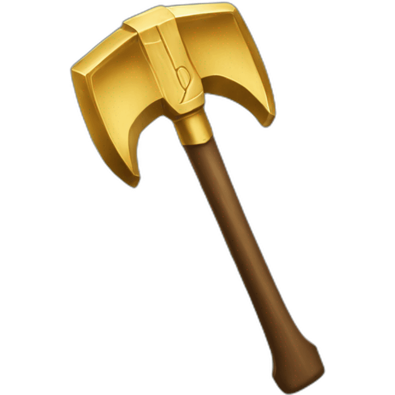 pickaxe gold emoji