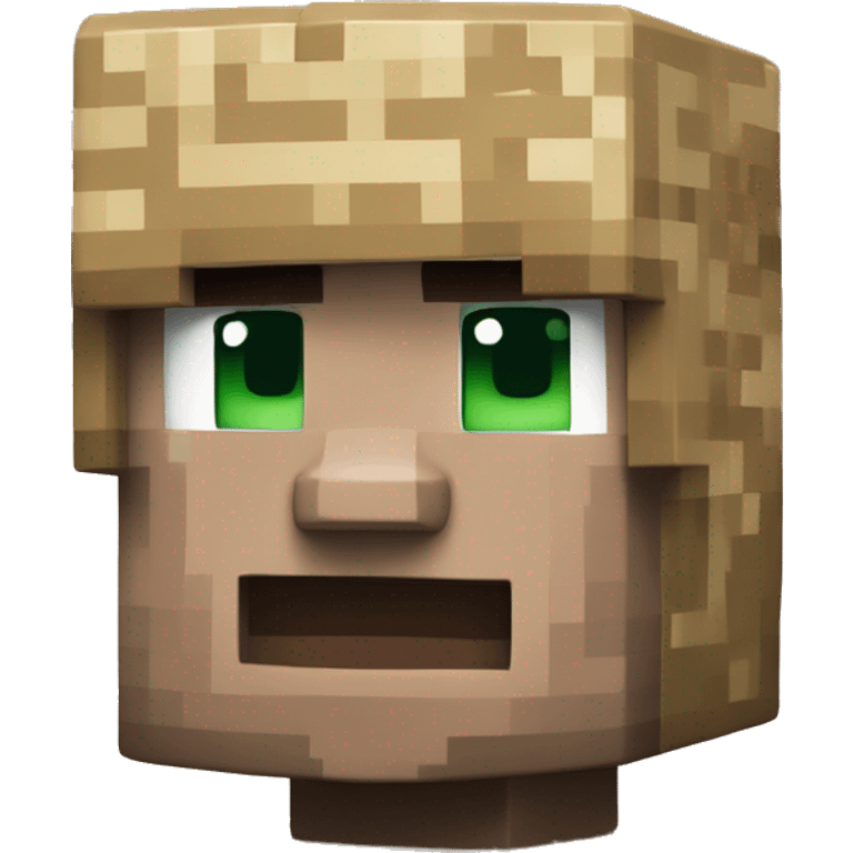 Minecraft steve emoji