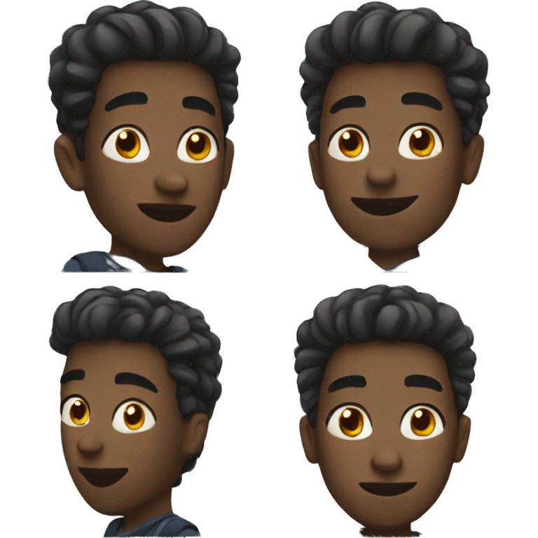 black guy emoji