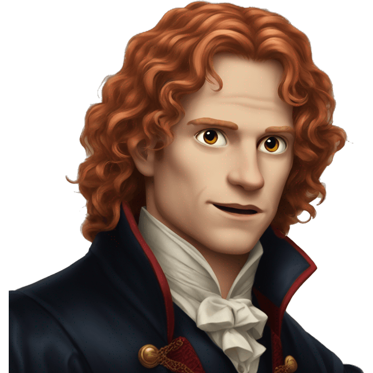 Sam Reid Lestat de Lioncourt vampire red hair  emoji