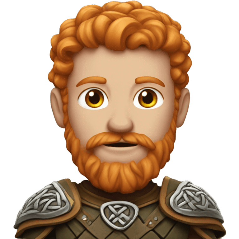 Celtic warrior ginger emoji