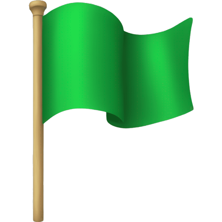 Green flag  emoji