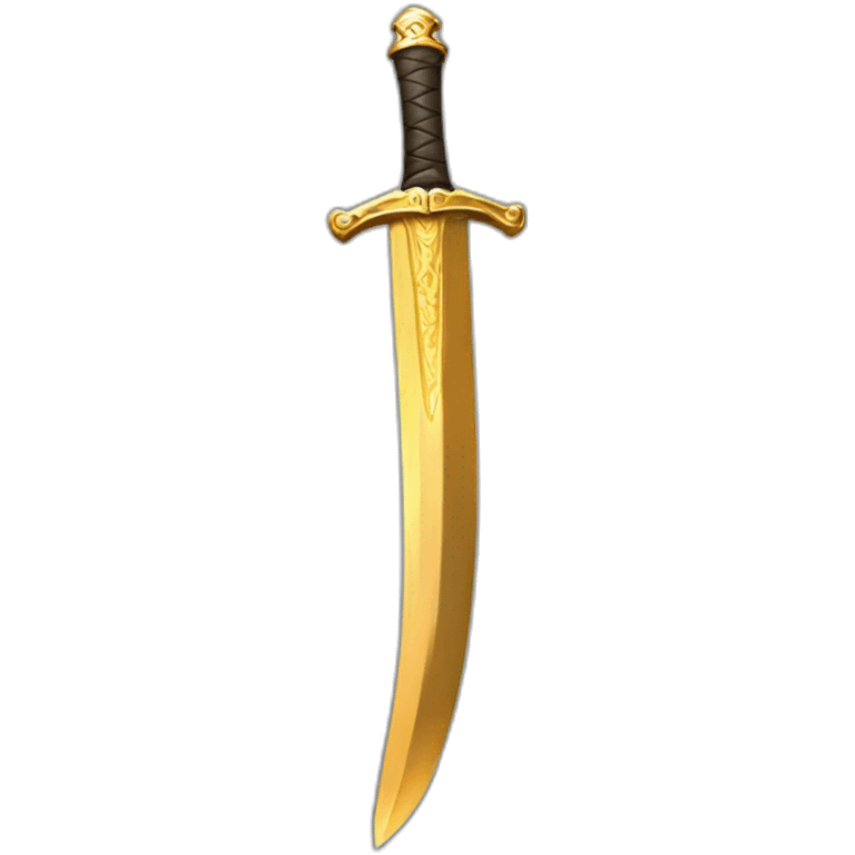 epic gold sword emoji