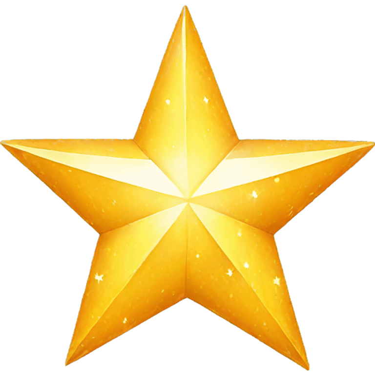 Diamond shape star emoji