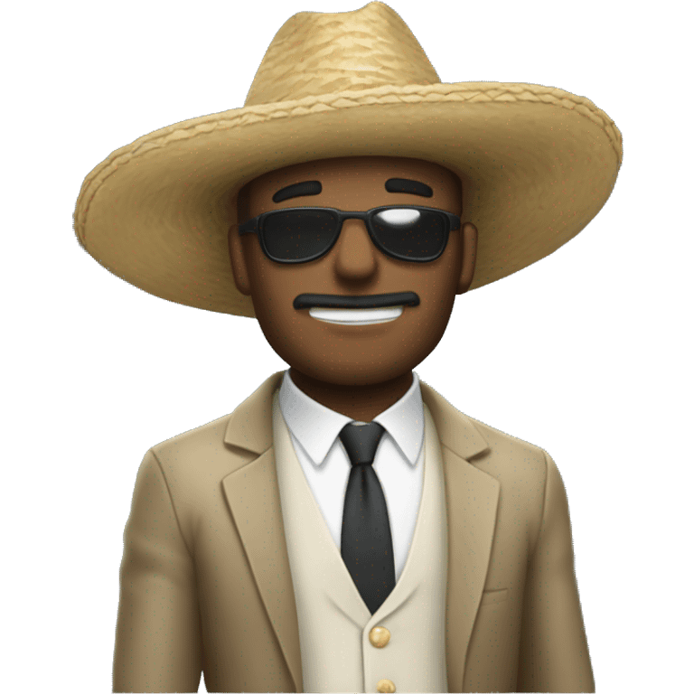 persona con sombrero de tiburon emoji