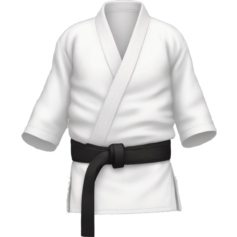 White belt only emoji