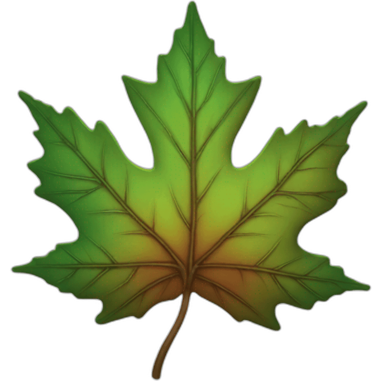 maple leaf emoji