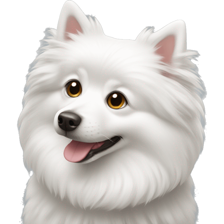 White Spitz emoji