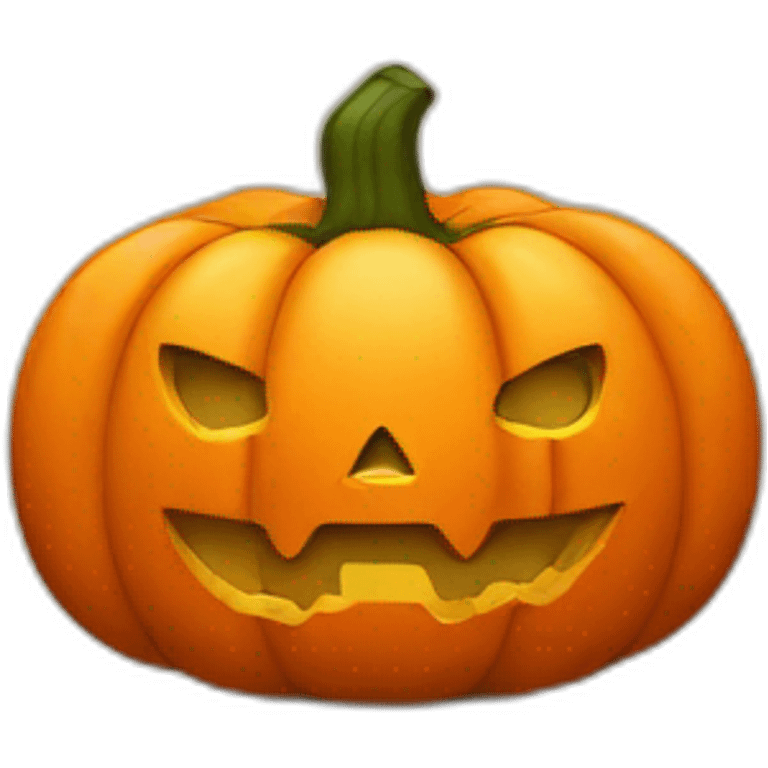 Halloween pumkin emoji