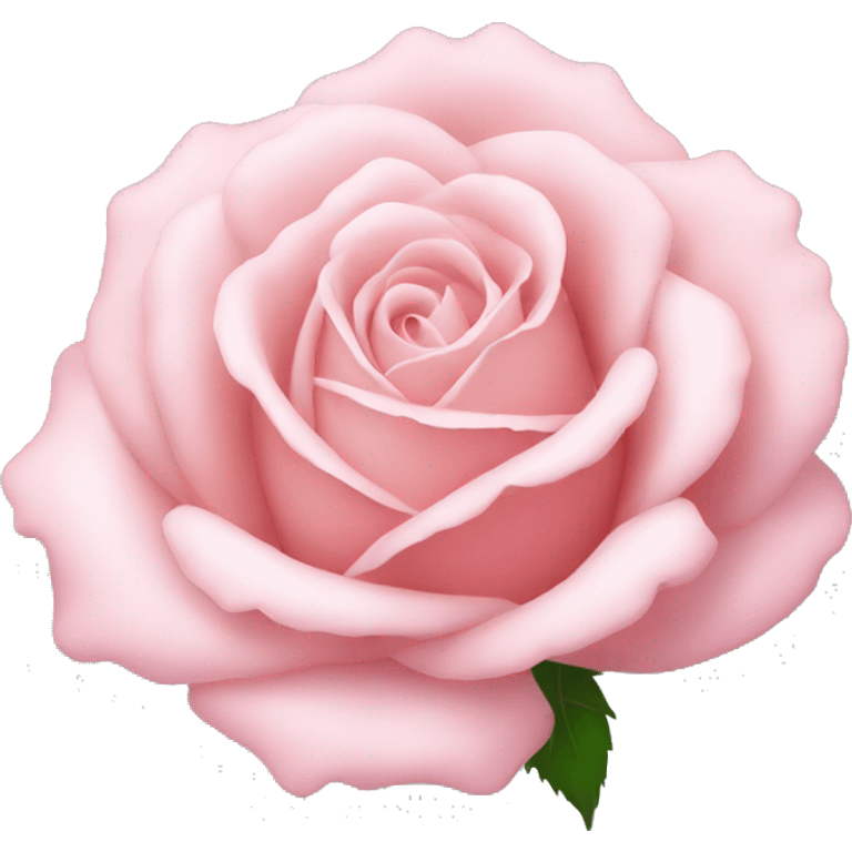 Light pink rose emoji