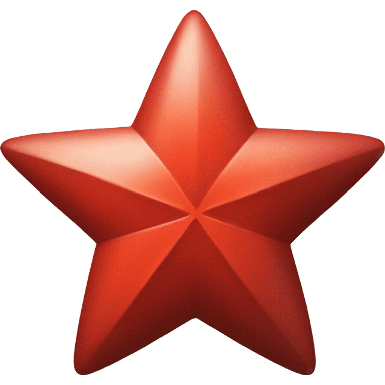 RED STAR emoji