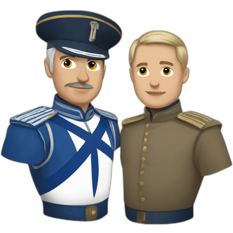 Russicher Marshall and Israel emoji