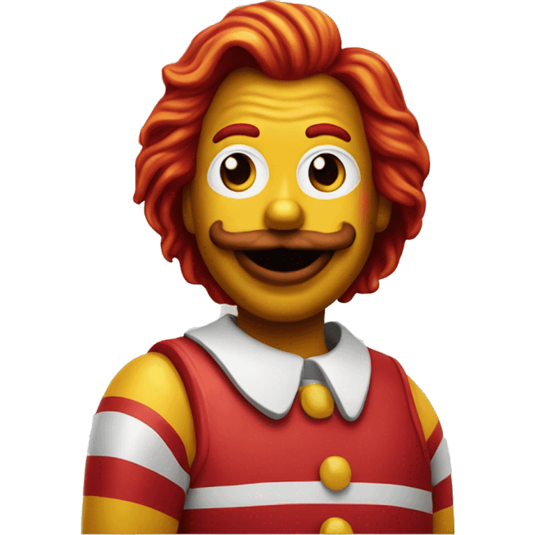 ronald mcdonald emoji