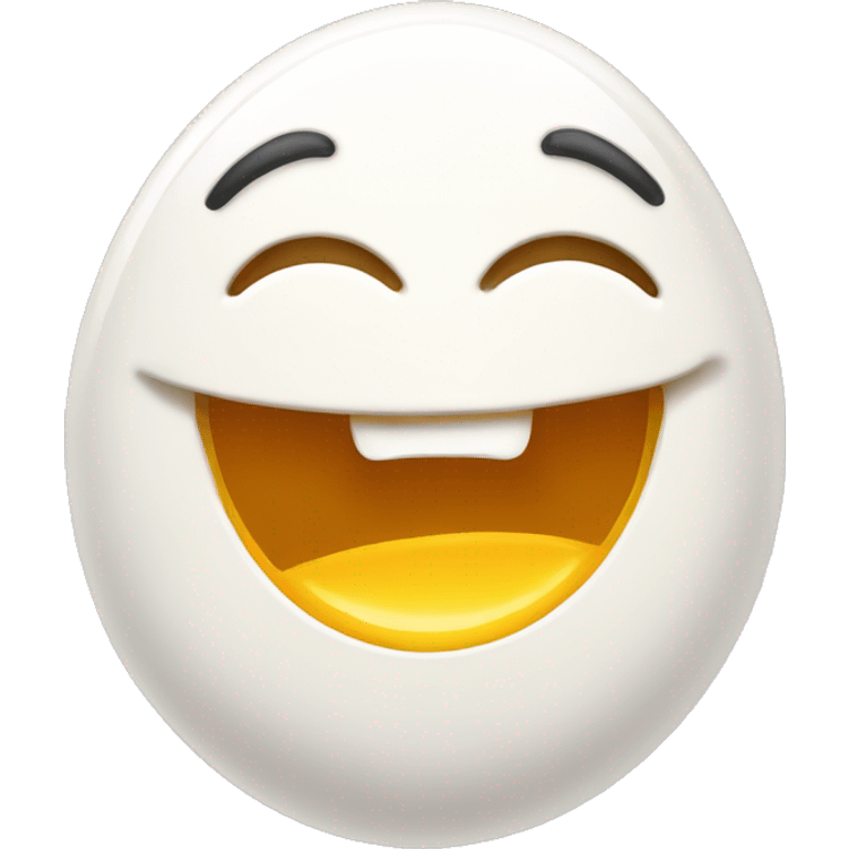 fried egg laughing and pointing emoji