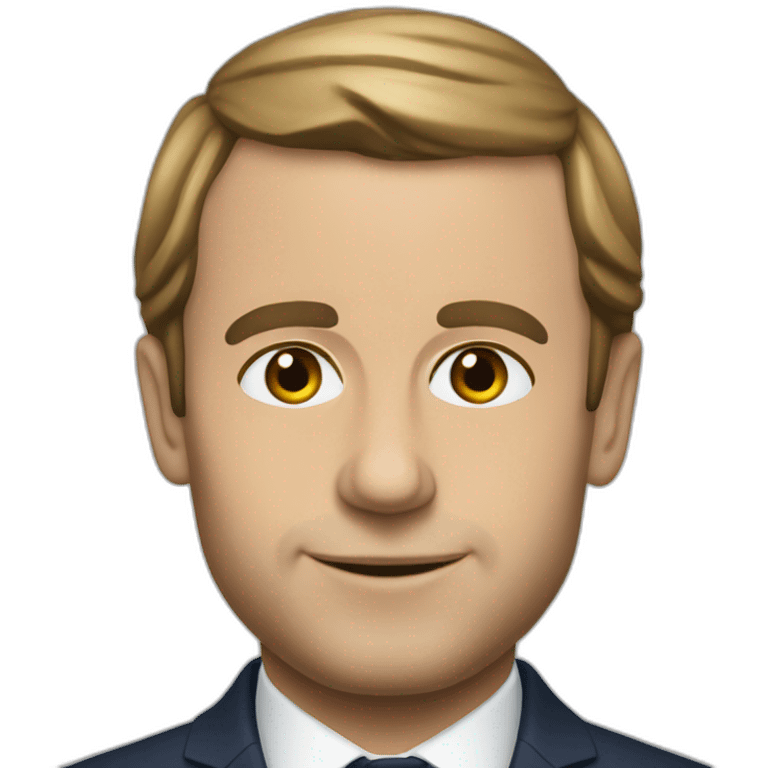 macron canette emoji