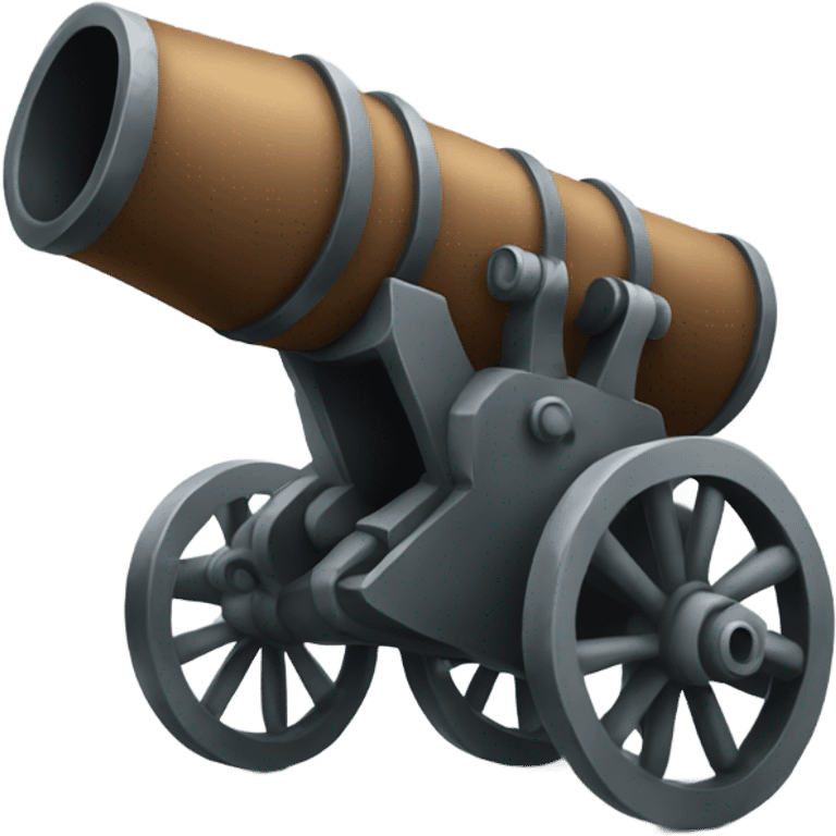 Small Cannon Emoji  emoji