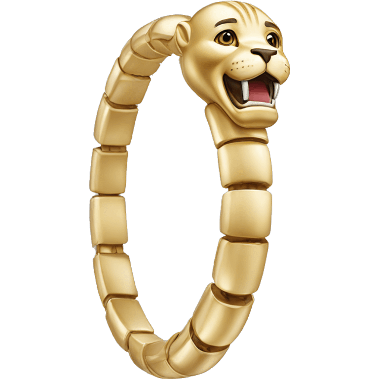 Золотой браслет Cartier  emoji