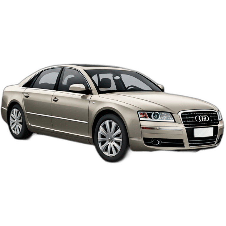 2005 Audi A8 6.0 W12 emoji