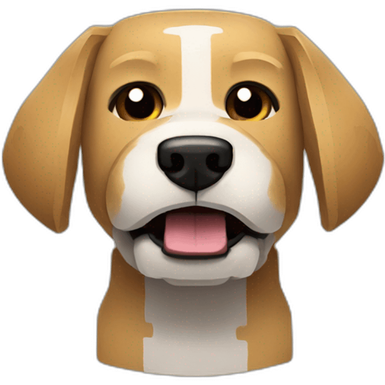 Dog minecraft emoji