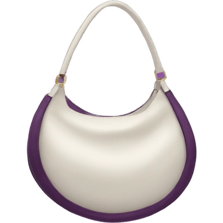 Eggplant handbag emoji