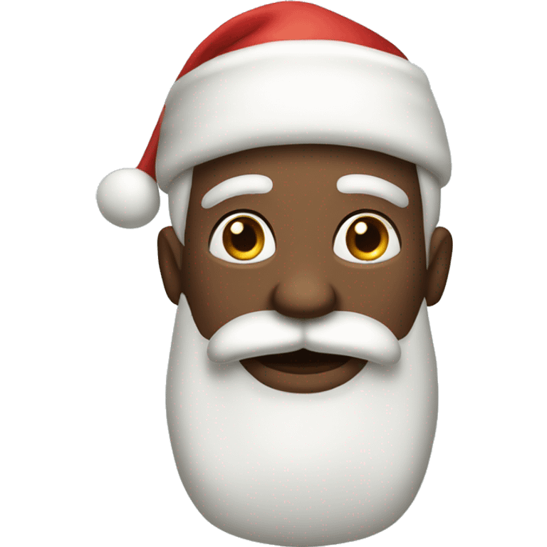 Papá Noel blanquito y adorable  emoji