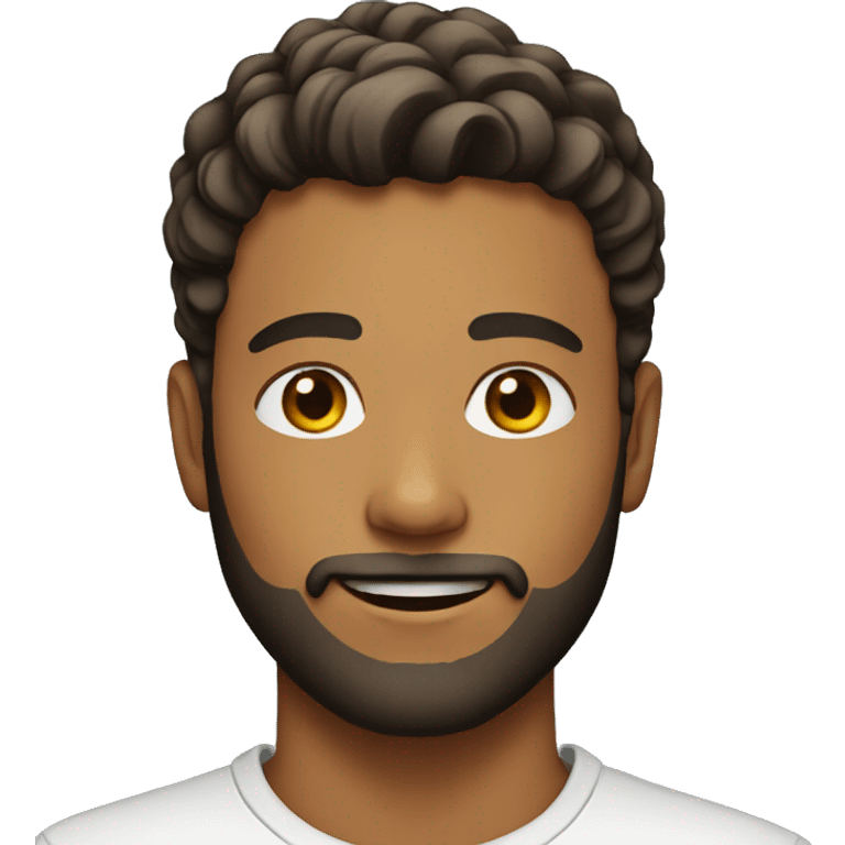 young men with beard emoji