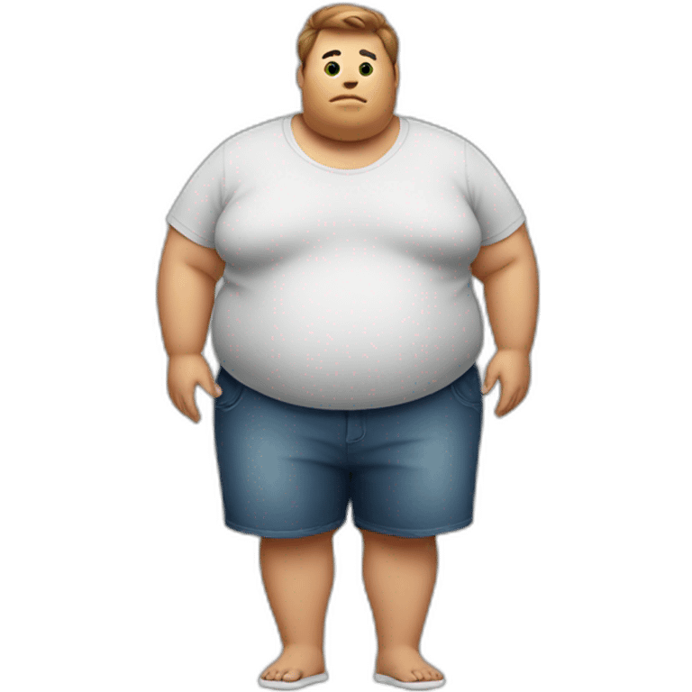 obese body emoji