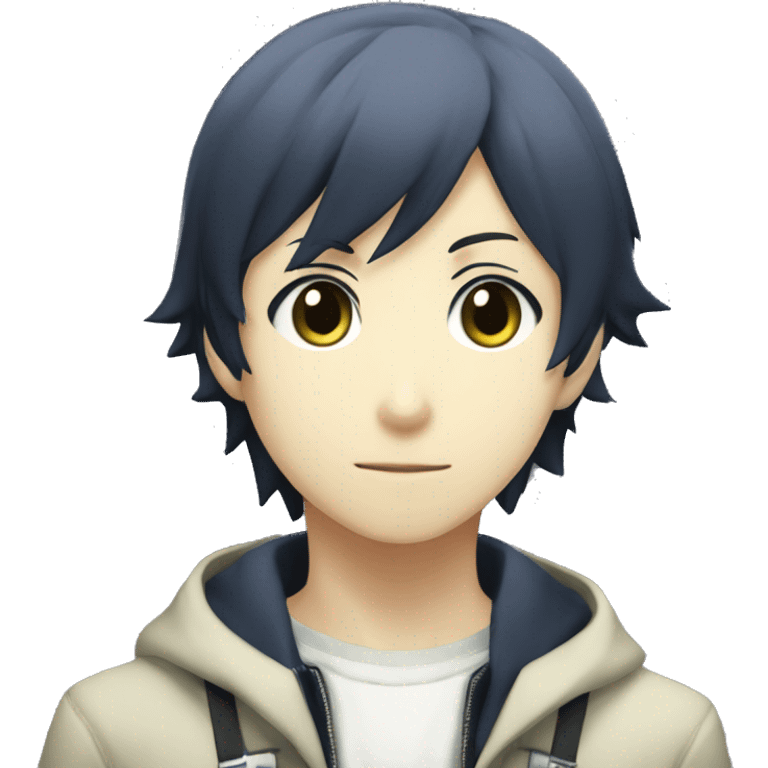 makoto yuki from persona 3  emoji