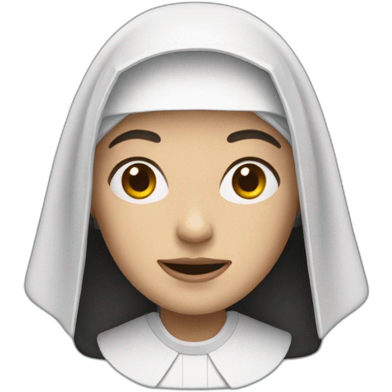 The nun emoji