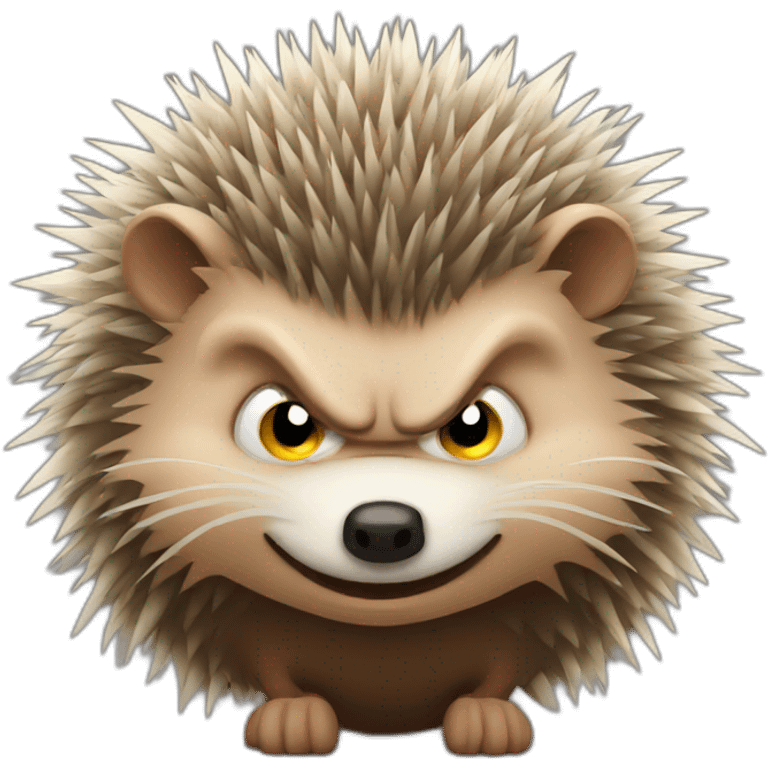 hedgehog angry emoji