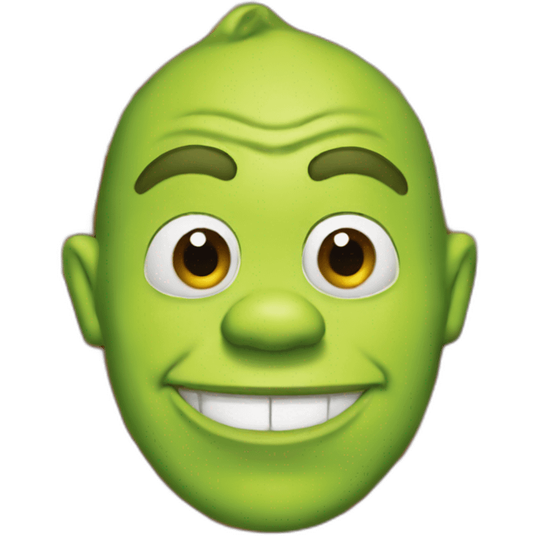 Pizza Shrek emoji