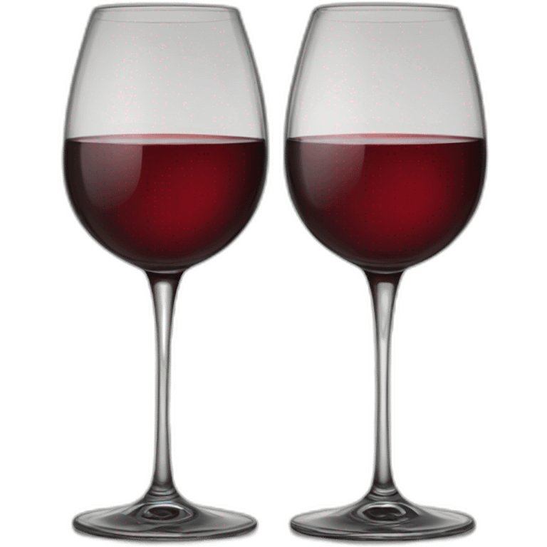 2 wine glasses cheers emoji