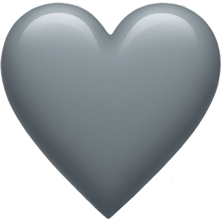 gray heart emoji