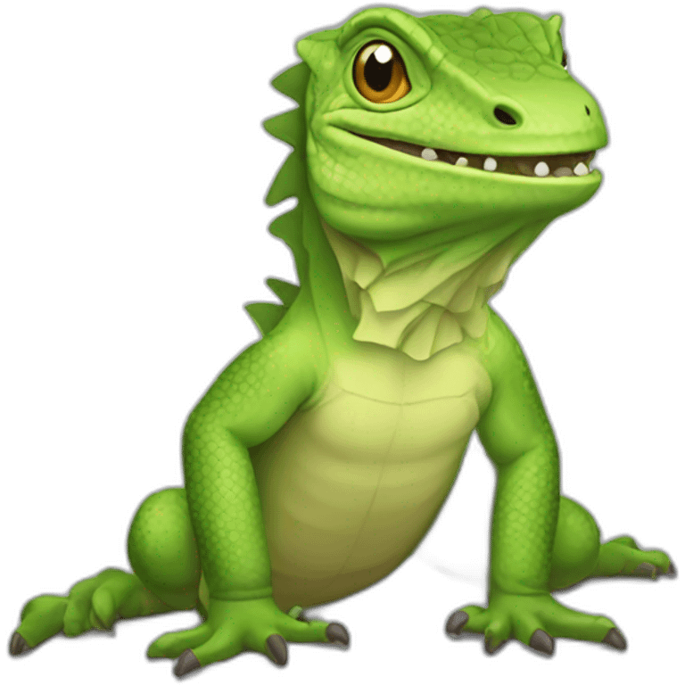 Iguane emoji