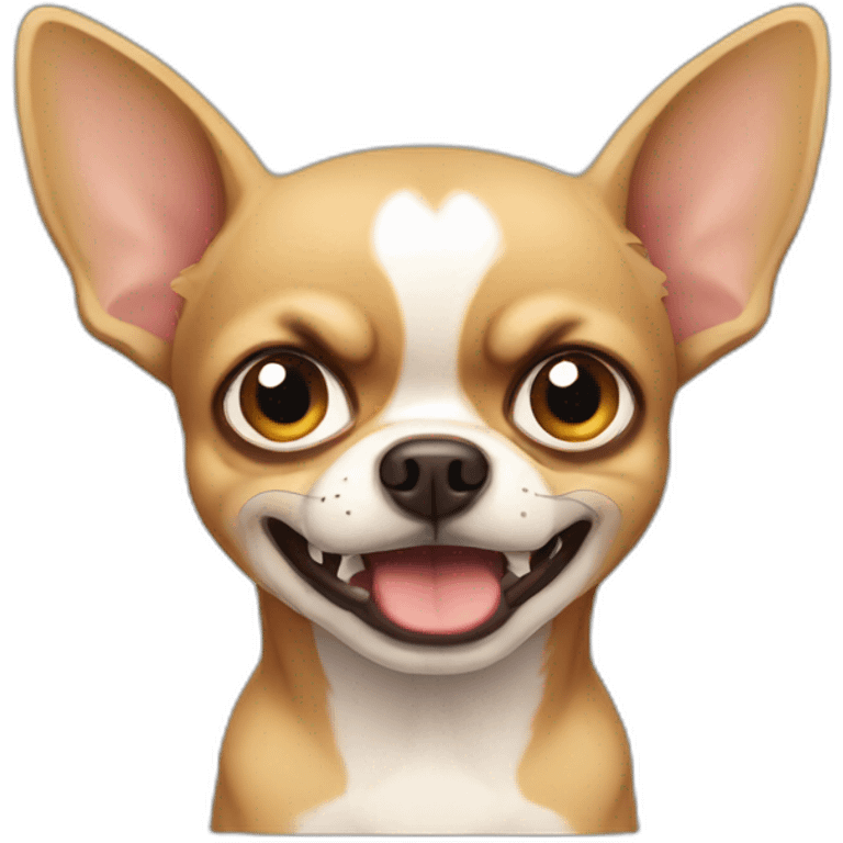 angry chihuahua emoji