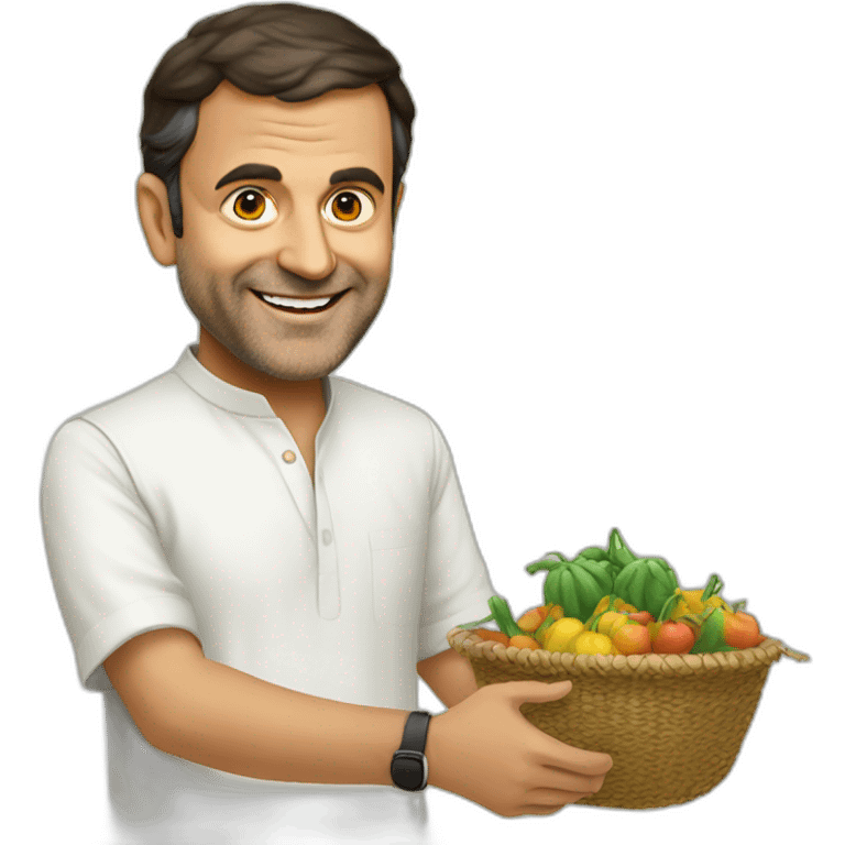 rahul-gandhi-picking-happy emoji