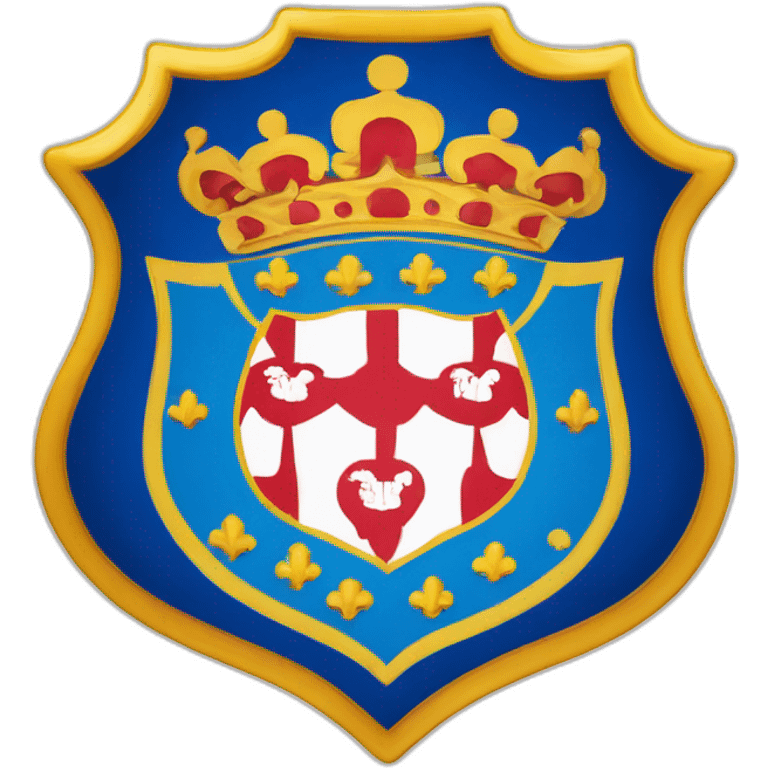 Escudo real club Deportivo de la Coruña emoji