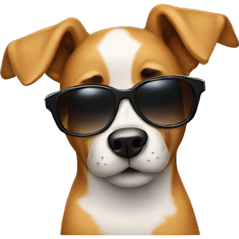 dog with sunglasses  emoji