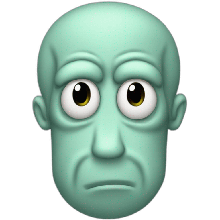 Squidward emoji