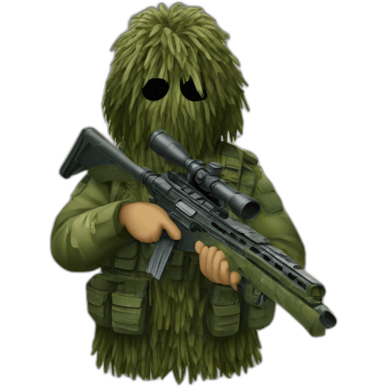 Ghillie sniper emoji