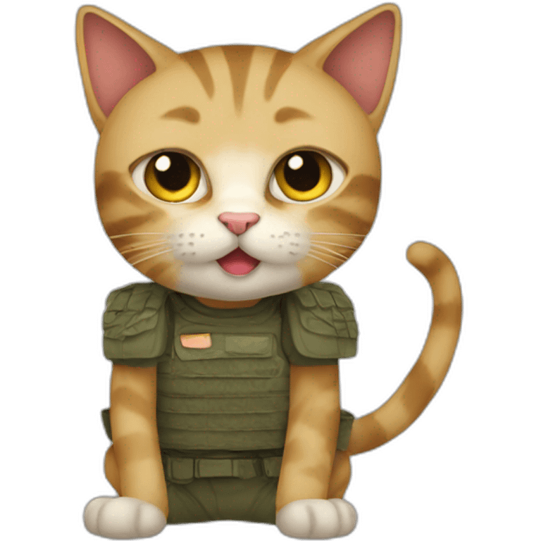 Cat war emoji