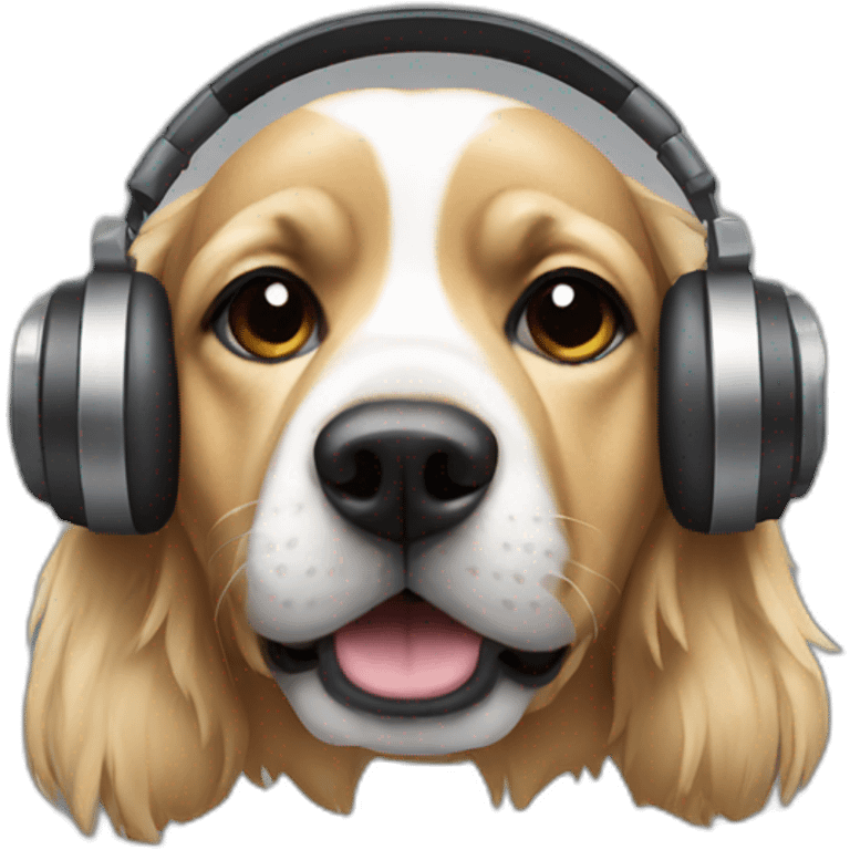 Dj dog emoji