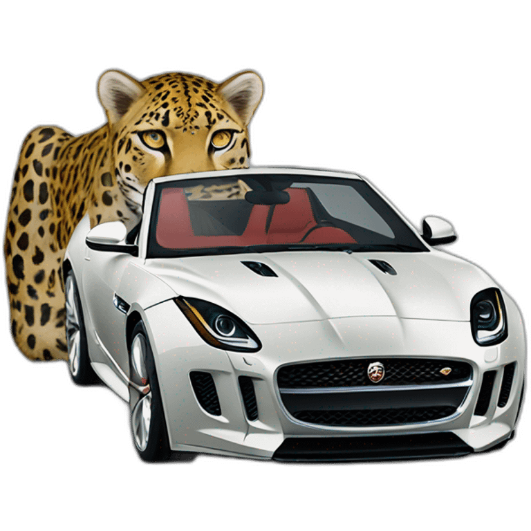 Jaguar f type emoji