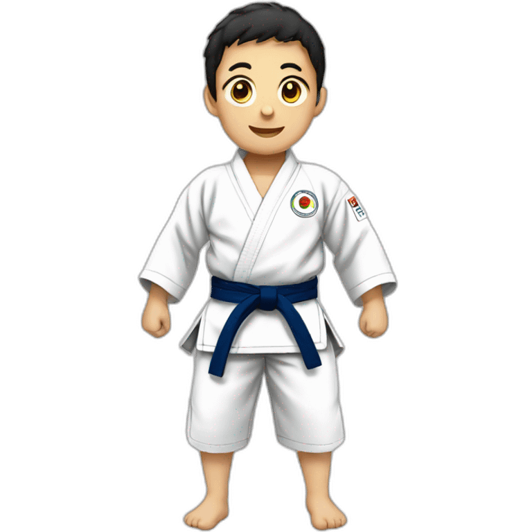 enfant judoka emoji