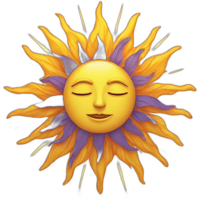 Sun tarot emoji