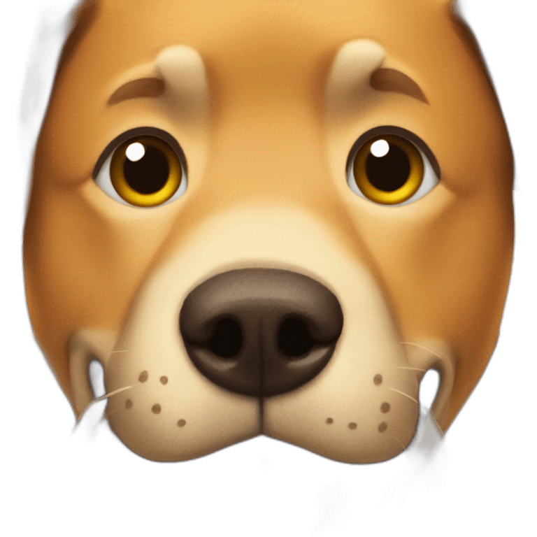 this is fine dog emoji